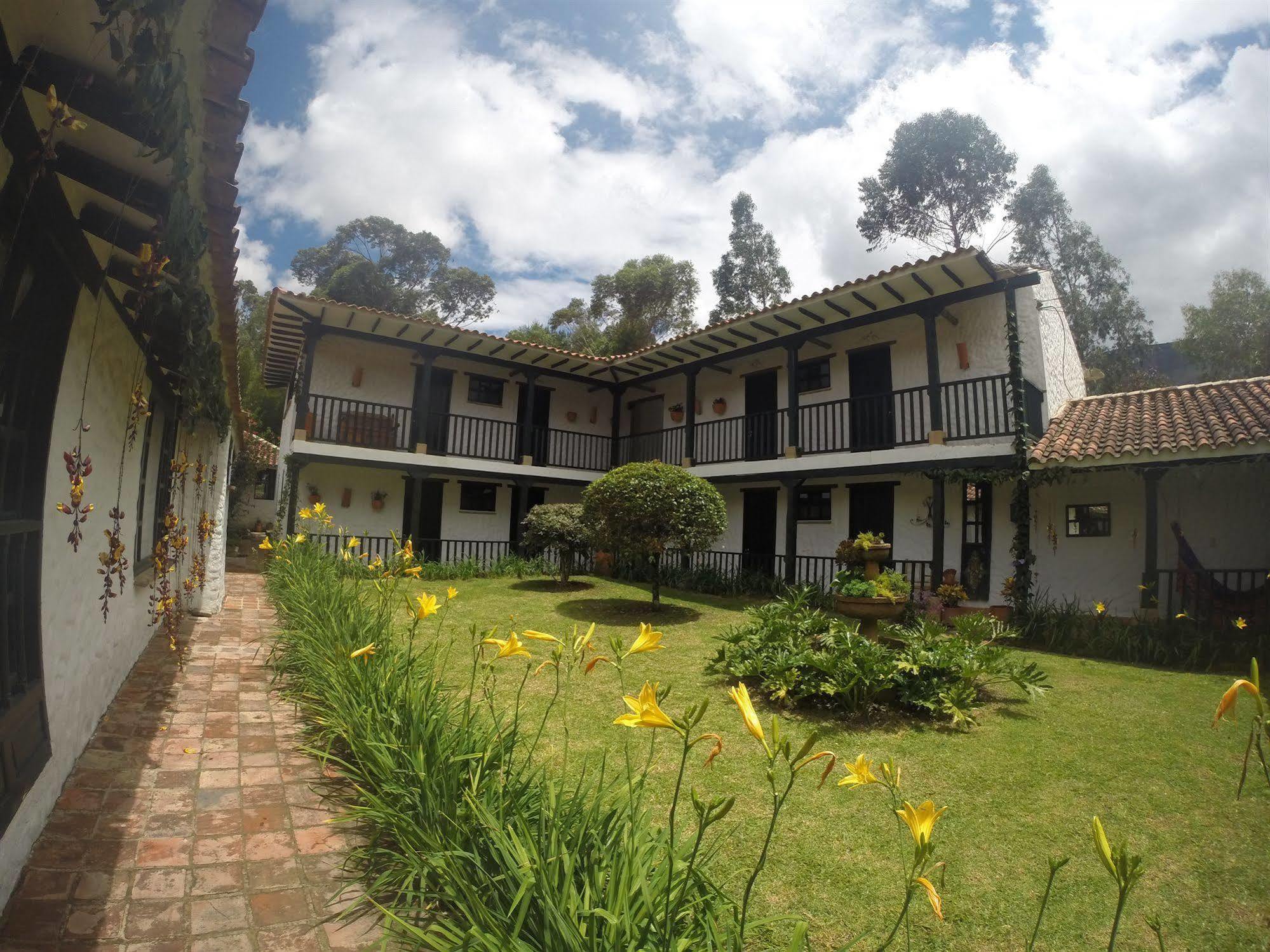 Casa San Nicolas Villa de Leyva Buitenkant foto