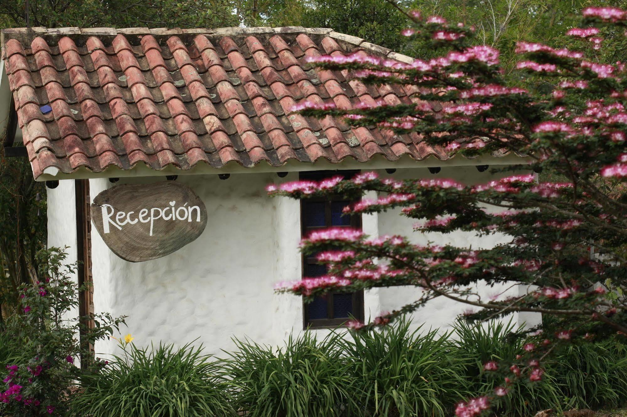 Casa San Nicolas Villa de Leyva Buitenkant foto