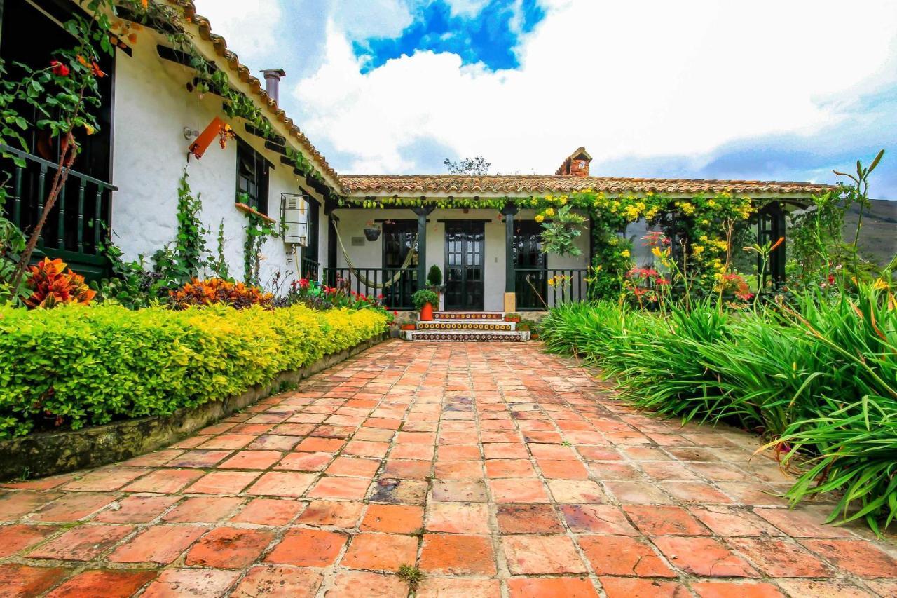 Casa San Nicolas Villa de Leyva Buitenkant foto