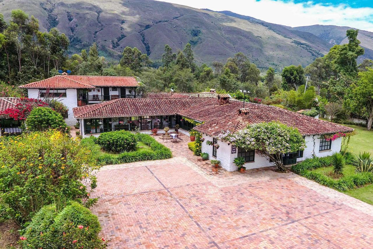 Casa San Nicolas Villa de Leyva Buitenkant foto