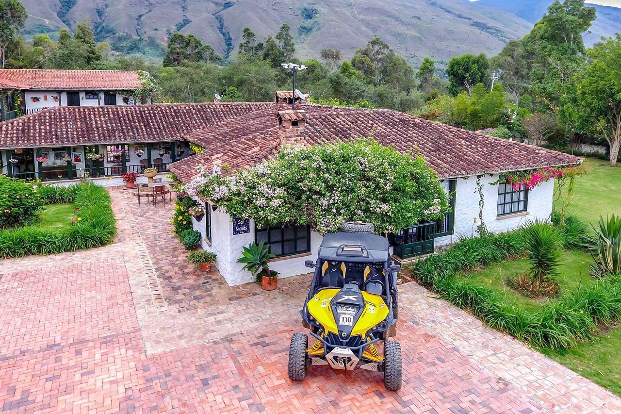 Casa San Nicolas Villa de Leyva Buitenkant foto